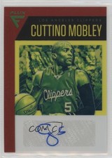 2019-20 Panini Chronicles Flux Auto Red Cuttino Mobley #FA-CMO Auto 00jz