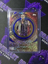 2025 Topps Universe WWE Damian Priest Blue Pulse #13/175