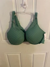 BRAND NEW WOMEN SIZE 44D AUDEN LACE PUSH-UP COMFORT WIRE PLUNGE BRA