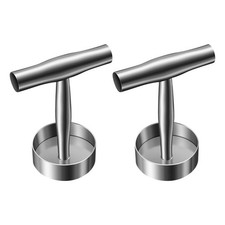 2 Pcs Stainless Steel Burger Smasher Press Grill Meat Hamburger for Burgers