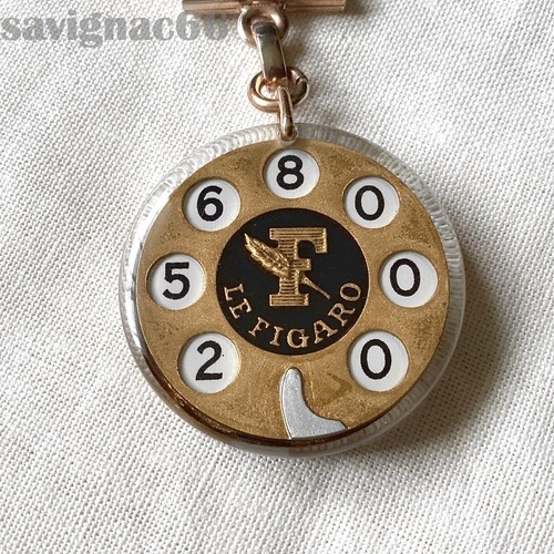 60 French Key ChaBourbLE FIGARO NewsFigaro TelephDial 60 That | eBay ...