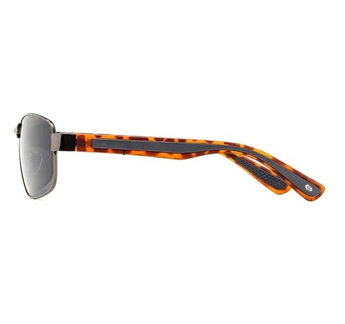 Free Country Herren Sonnenbrille mit Mikrofasertasche und Reißverschlussetui  - Bild 3 von 5