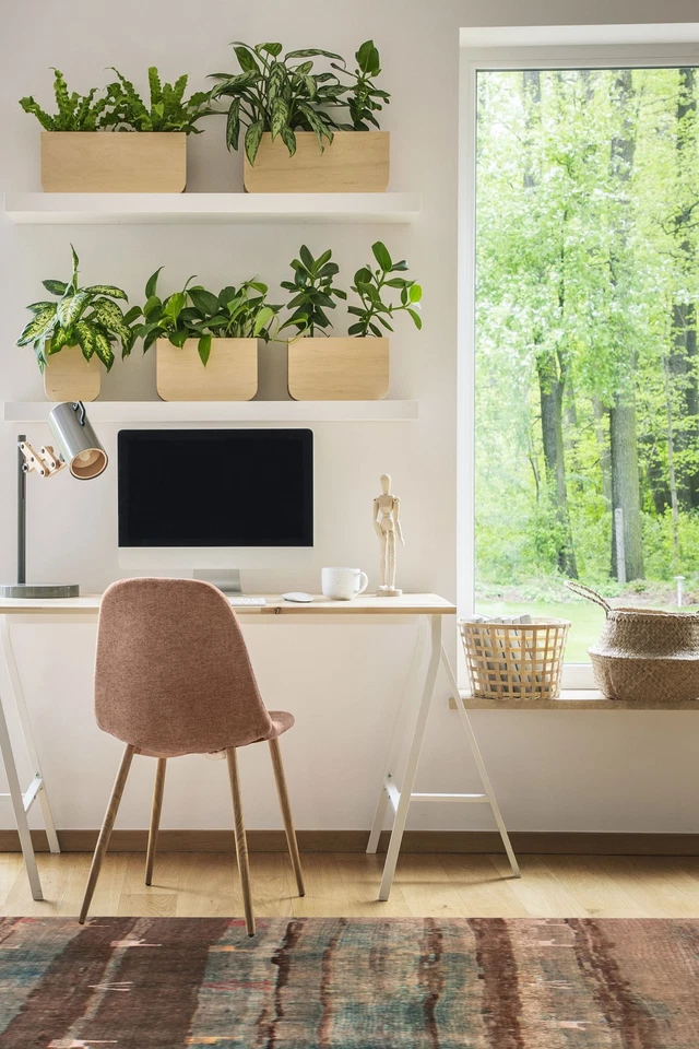 3'7" x 4'7" Traditional Vintage Hand Knotted Oriental Carpet Wool Area Rug - Image 2 of 4