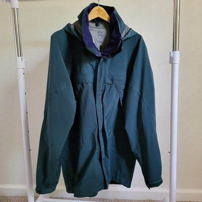 Mont Bell Rain Jacket Mens L Green Vintage Goretex Waterproof | eBay