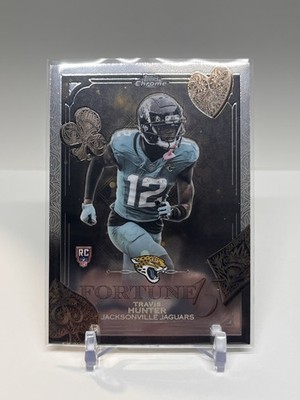 2025 Topps Chrome - Jaguars - Fortune 15 - Travis Hunter (RC) #F15-20