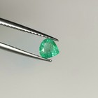 0.40 Ct Natural Zambian Green Emerald Fine Luster Pear Cut - G- 157 — photo 2