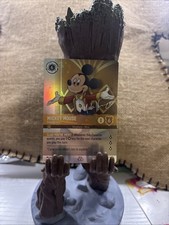Disney Lorcana TCG Mickey Mouse Friendly Face 18/P1 Disney100 Promo Foil Auto NM