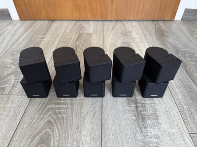 5x Bose Jewel Cube Lautsprecher Black Lifestyle Acoustimass NEUW!!!