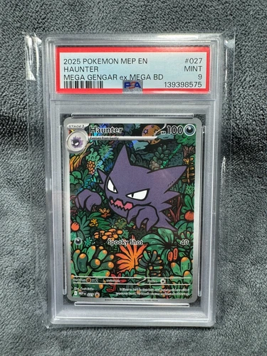 Pokémon TCG Haunter Black Star Promo #27 PSA 9