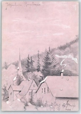 51413224 - 6104 Seeheim-Jugenheim handgemalt sign. Struhl, W.