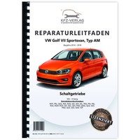 VW Golf 7 Sportsvan AM (14-18) 6 Gang Schaltgetriebe 0AJ Werkstatthandbuch