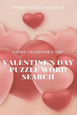 Word puzzle Search Happy Valentine's Day Valentine's Day puzzle Word Search by W