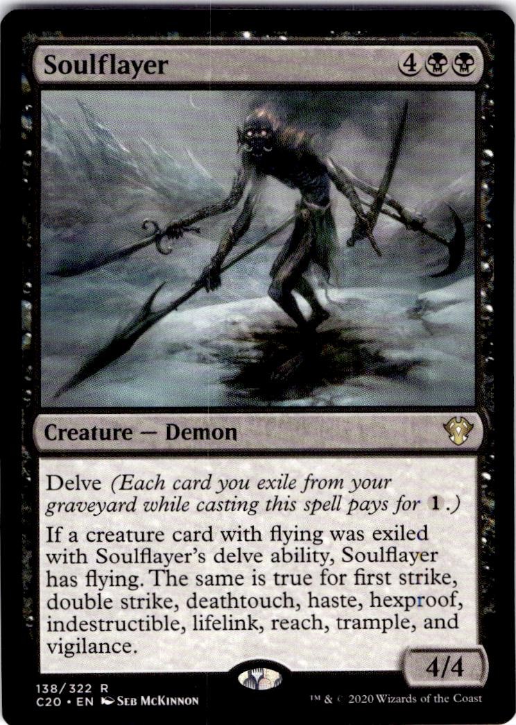 MTG Soulflayer Commander 2020 Rare #138