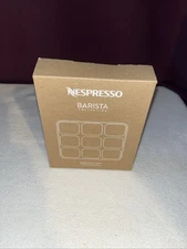 Nespresso Barista Ice Cube Tray Aquamarine Silicone NIB
