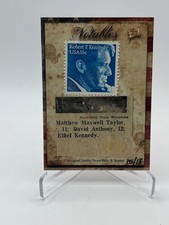 2018 THE BAR PIECES OF THE PAST ROBERT F. KENNEDY STAMP NEWS RELIC #D 15/18 SSP