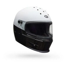 Casco Bell Eliminator Carbon Diverge ECE 22.06 bianco opaco/lucido/nero