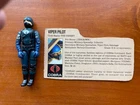 Vintage 1983 Gi Joe/ Cobra Viper Pilot  W/ Filecard Excellent Condition