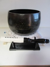 CAMPANA BUDISTA ZEN Ø 30 cm ORIN JAPONÉS TAZÓN DE CANTO BELL GONG DE SORYU (8)