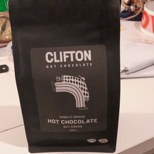 Clifton Roasters Single Origin Heiße Schokolade 500g Beutel 35% Kakao