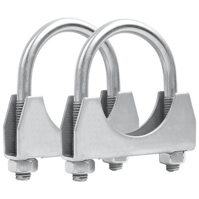 Edelstahl Verzinkt A2 A4 M8 M10 M12 Bügelschellen Auspuffschellen U Bolt Clamp