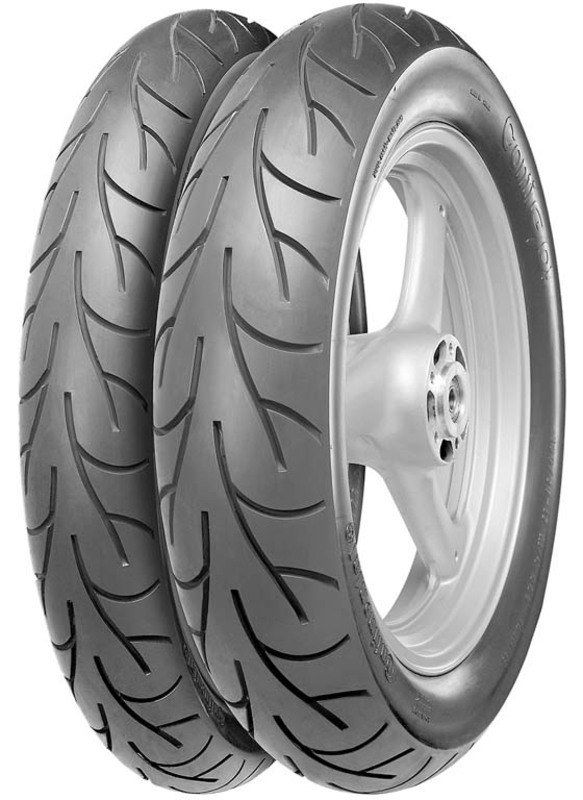 Pneu Continental Contigo 130/90-16 évitez les glissades sous la pluie en moto custom