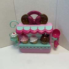 Disney Store Minnie Mouse Ice Cream Stand Playset 13 Pieces Pretend Play Mickey