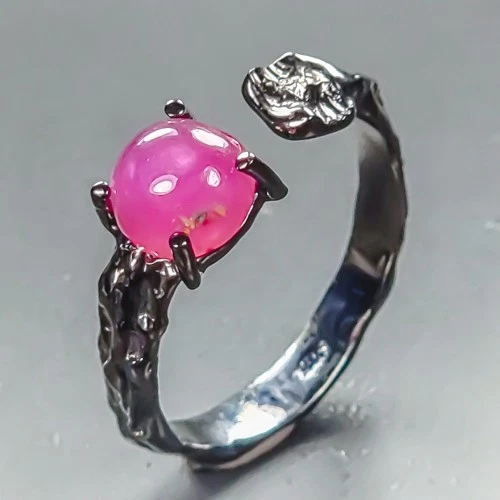 Jewellery Ruby Ring 925 Sterling Silver Size 6.5 /R464011