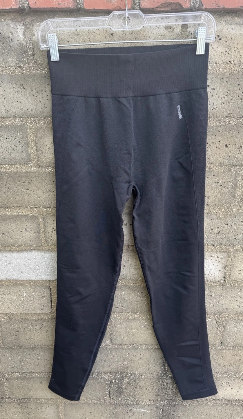 gymshark flex high waisted charcoal gym leggings