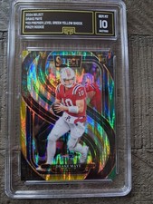 2024 PANINI SELECT 113 GREEN YELLOW DRAKE MAYE GMA 10
