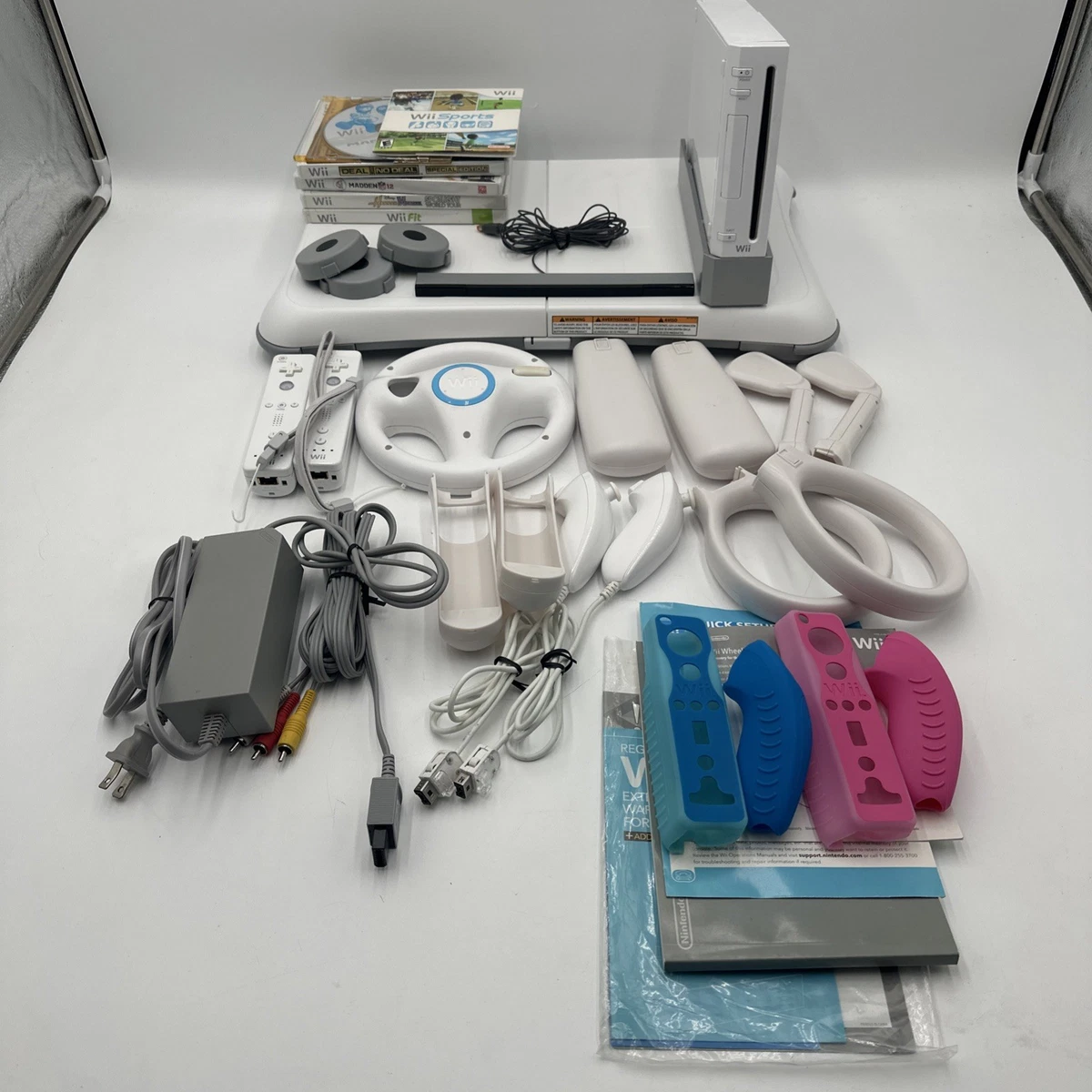 Wii Console Wii Fit Bundle for sale - eBay