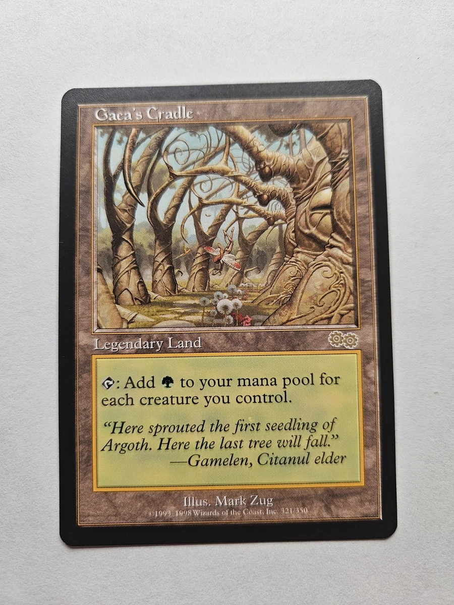 Gaea's Cradle Magic: The Gathering Urza's Saga Near Mint or Better