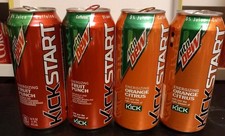 Nice Soda Can Mountain Dew. From USA. Empty Can. Kickstart.