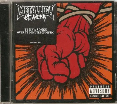 CD Metallica St. Anger Vertigo