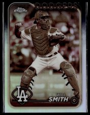 2024 Topps Chrome #293 Will Smith Sepia Refractors