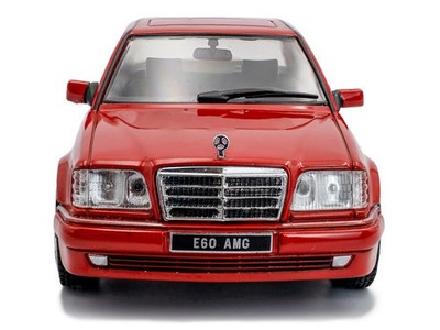 1994 MERCEDES-BENZ (W124) E60 AMG SIGNAL RED 1/43 DIECAST BY