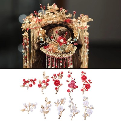 Nagelneu Knopf Accessoires Mode Blume 10 Teile Kleidung Schmuck