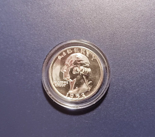 Gem Proof 1953 Washington Quarter