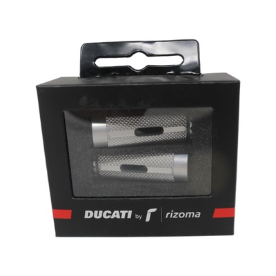 96280501AB NEW OEM DUCATI RIZOMA BILLET ALUMINUM FOOT PEGS HYPERMOTARD PANIGALE