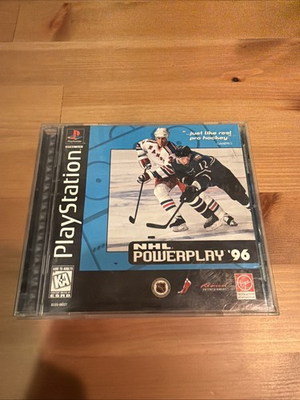 #ad NHL Powerplay #x27;96 PS1 PlayStation 1 Complete CIB with Manual amp; Reg Card PS1 $9.95