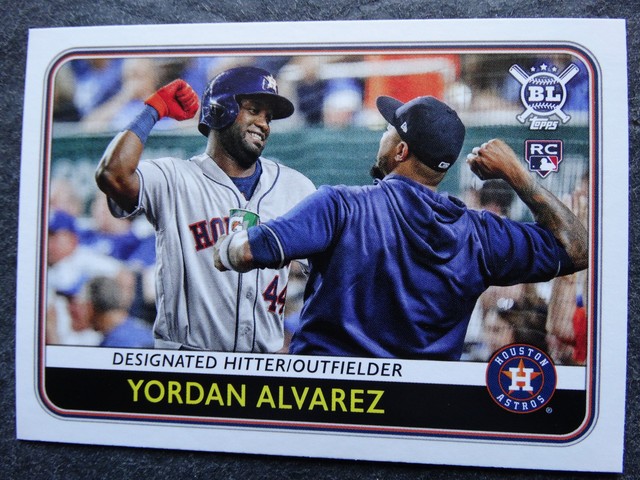 2020 Topps Big League #123 Yordan Alvarez Houston Astros Rookie RC Card
