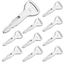 10 Toyota Forklift Equipment Key TOYNEW A62597, 57591-23330-71, 162597 Keys