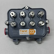 Toner 23 Digital Cable TV Splitter 5-1000MHz 8 Port SMT 108 Orange Splitter CATV