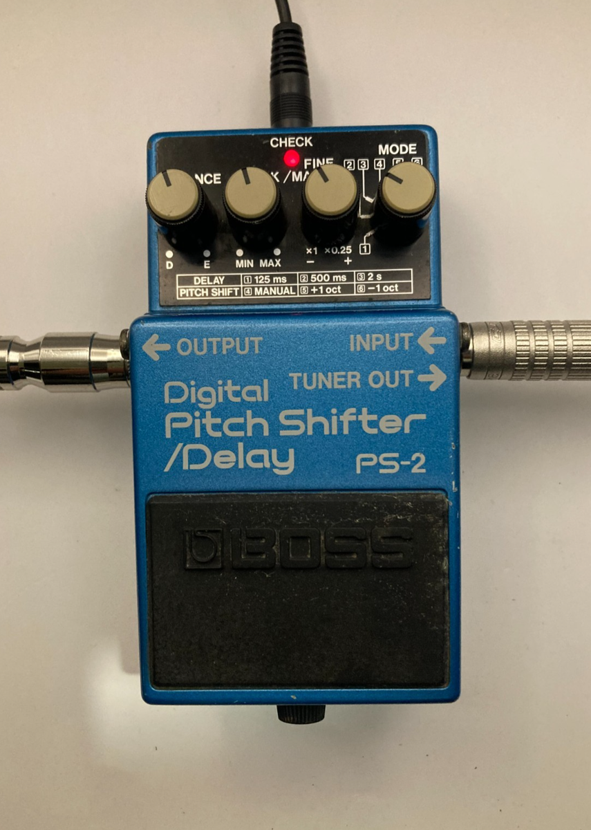 Boss PS-2 Digital Pitch Shifter Delay Guitar Effect Pedal MIJ