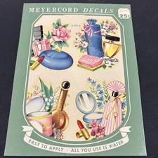 Vintage Meyercord Decal X 301-A