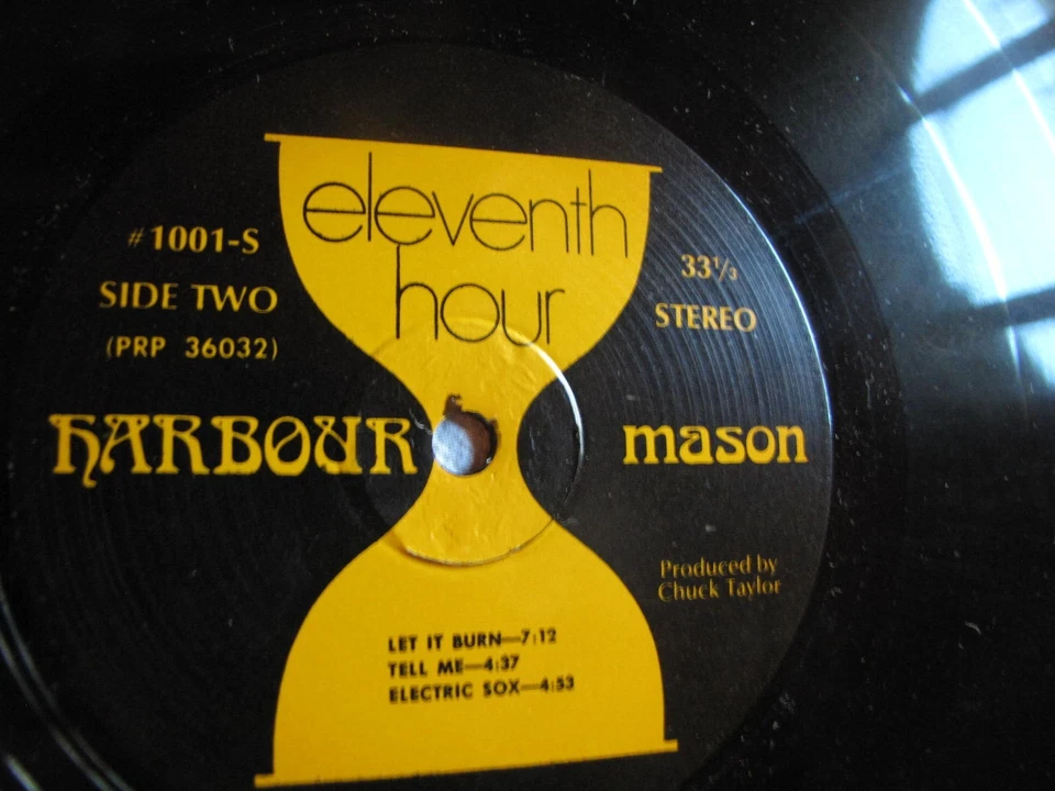 Mint  HARBOUR MASON Vinyl Lp SELF TITLED Original 1971 Eleventh 1001  Psych rare - Image 4 of 4