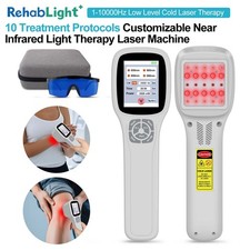 2500mW Medical NIR Cold Laser Therapy Device for Swelling Reduction 4 Wavelenght