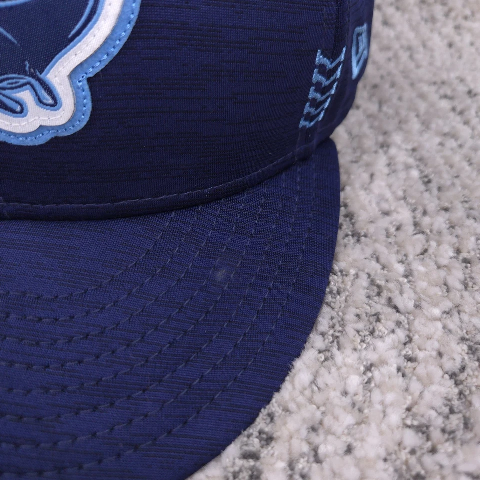 Tampa Bay Rays Hat Fitted Size 7.25 New Era 59Fifty On Field Cap Clubhouse GUC - Image 3 of 4