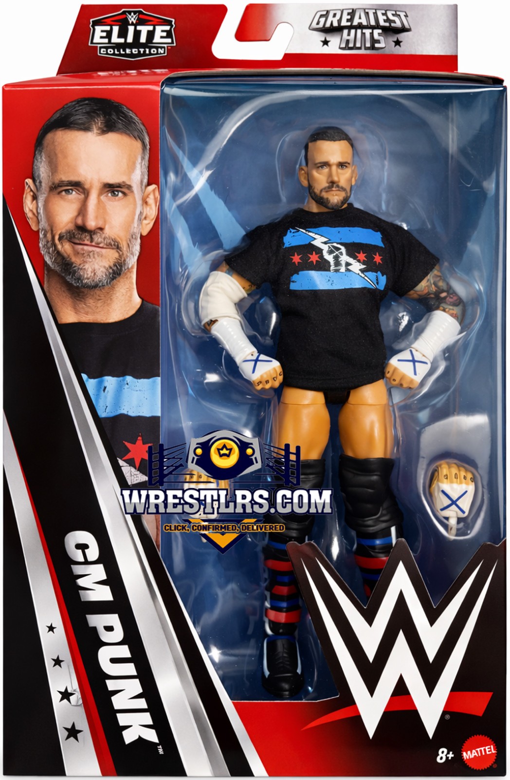 CM Punk - WWE Elite Greatest Hits Series 11 - Mattel Action Figure - New