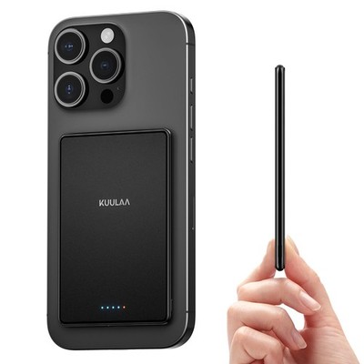 Kuulaa Power Bank Ultra Slim, 0.28 in MagSafe PowerBank 5000 mAh, PD20W Small...