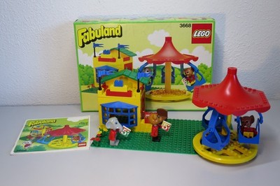 Lego 3668  Karusell Merry-Go-Round Fabuland Sammlung mit OVP & BA 100% kompl.